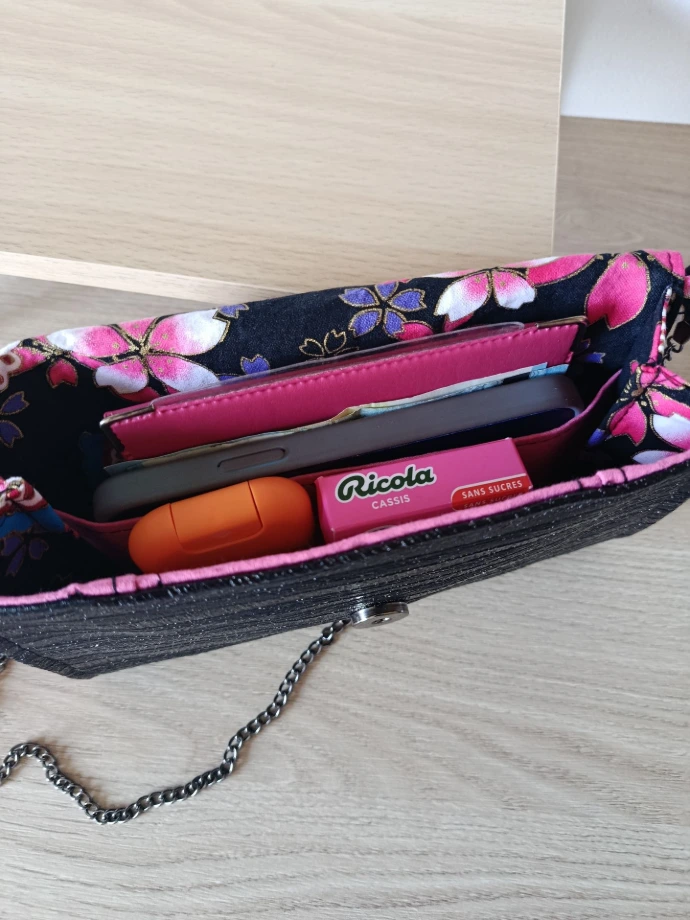 Pochette complice XL - porte feuille bandoulière