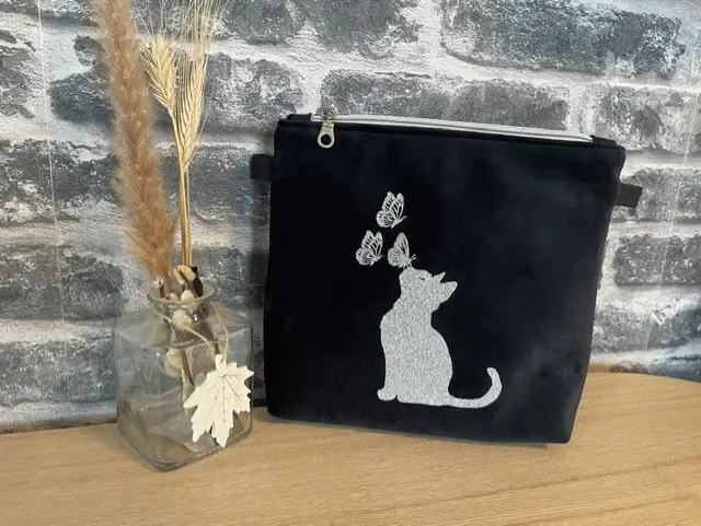 Sac Sacha - Noir argenté.webp