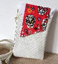 Pochette complice téléphone - Blanc mexicaine.webp
