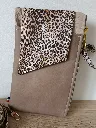 Pochette complice téléphone - Beige Léo.webp