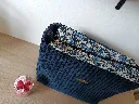 Trousse XL - Bleu fleuri.webp
