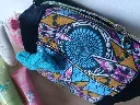 Trousse Manon - Noir Bleu - Trousse artisanal.webp