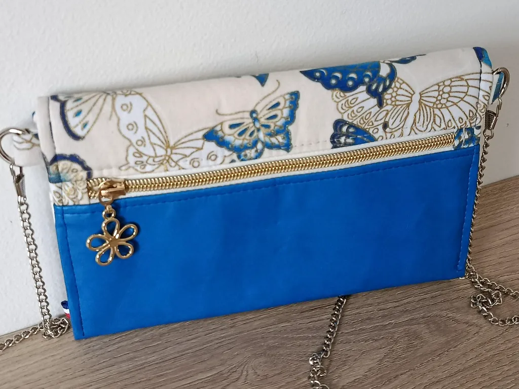 Pochette sac complice XL - Evasion - Poche fermeture.webp