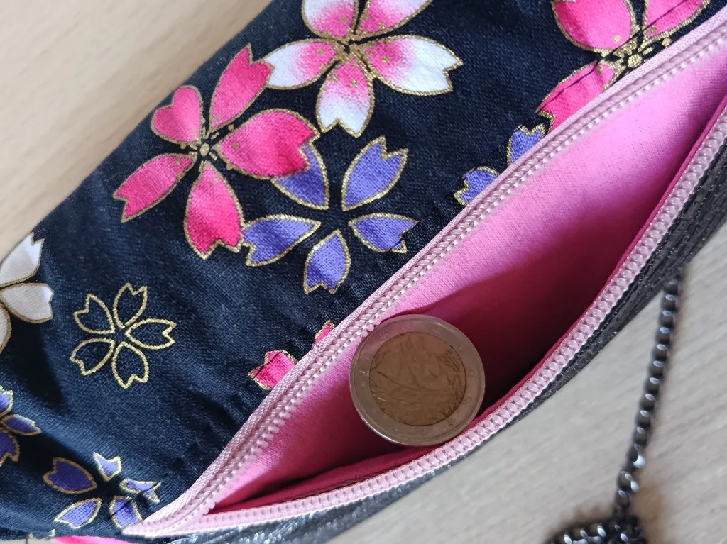 Pochette sac complice XL - Sakura - Porte feuille.webp