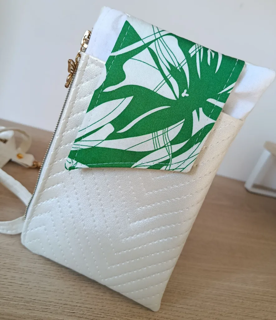 Pochette complice téléphone - Savane - Pochette porte feuille.webp