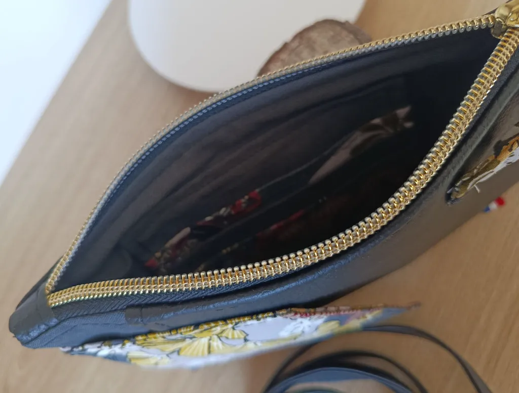 Pochette complice téléphone - Ginkgo - pochette porte feuille.webp