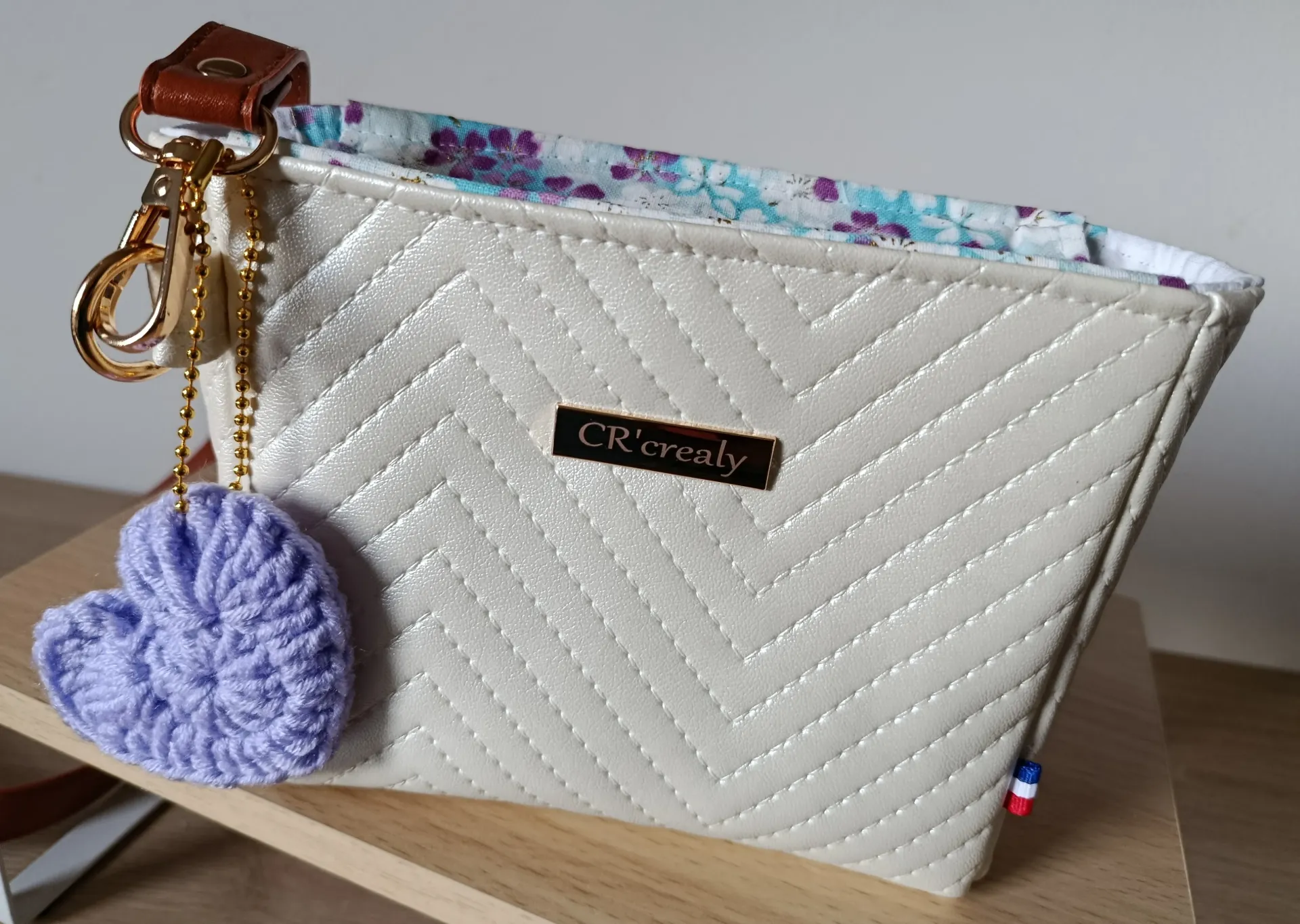 Sac Complice Perle – Sac bandoulière avec porte feuille intégré